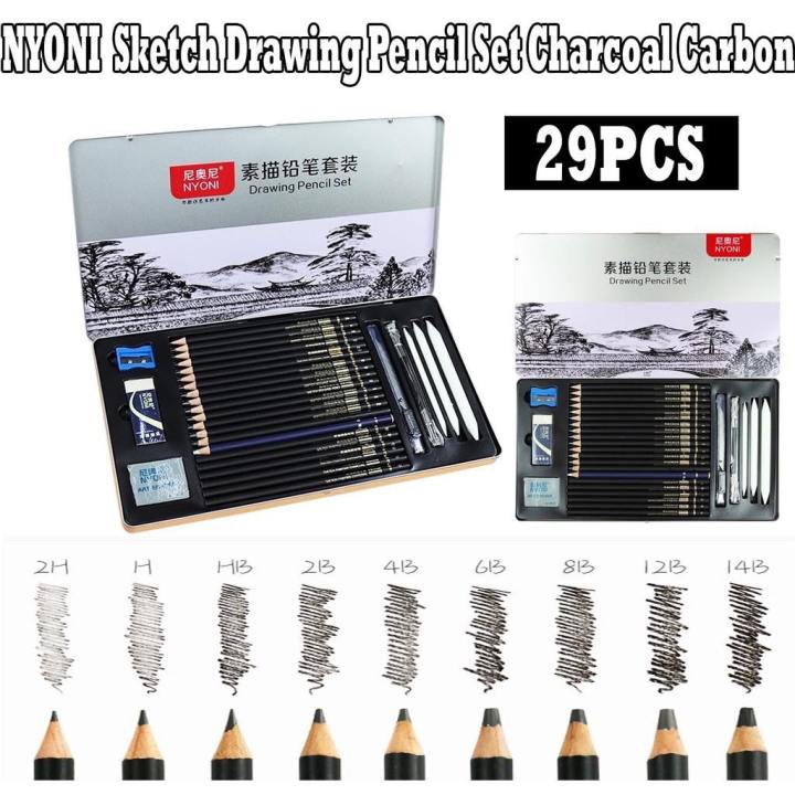 Nyoni%20Drawing%20Pencil%20Set%2029%20pcs%20-%20Image%202