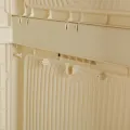 Foldable Wardrobe Organizer 360 Degree Universal Wheels Portable Wardrobe Closet for Cloakroom. 
