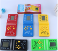 Classic Handheld Game Machine Tetris Game Kids Game Console Toy with Music Playback Retro Children Pleasure Games Playe. 