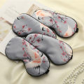 Goggle Bandage Classification Eye Mask Type Chinese Plum Blossom Night Mask Sleep Crane Silk] Trend [Popular Sleep Mask Eye Mask Tattoo Kung Fu. 