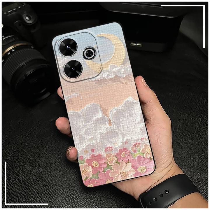TPU%20Fashion%20Design%20Phone%20Case%20For%20Redmi13%204G/Note13R%205G/Xiaomi%20Poco%20M6%204G/M6%20Plus%20flower%20Anti-knock%20Soft%20case%20Full%20wrap%20-%20Image%203