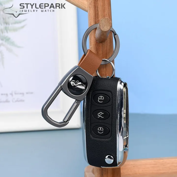 Anti-loss%20Keychain%20Holder%20Stylish%20Durable%20Electroplated%20Keychain%20with%20Faux%20Leather%20Buckle%20Anti-lost%20Car%20Key%20Ring%20Bag%20Pendant%20Multi-purpose%20Keychain%20Holder%20-%20Image%2010