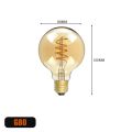 Retro LED Spiral Filament Light Bulb E14 E27 Vintage LED Bulb 220V 4W C35 A60 T45 ST64 G80 G95 G125 Led Lighting Edison Lamp. 
