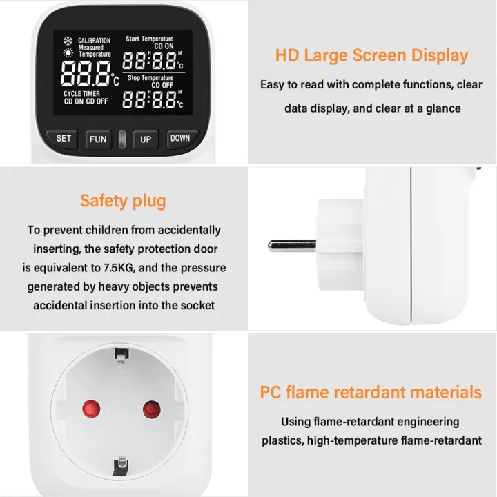 Yieryi%20Digital%20Temperature%20Controller%20Socket%20Outlet%20EU%20Plug%20Thermostat%20With%20Timer%20Sensor%20Probe%20Heating%20Cooling%20Switch%20for%20Aquaculture,%20Greenhouse,%20Incubator,%20Fish%20Tank%20(Black%20Backlight)%20-%20Image%207