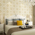 Luxury European Style Wallpaper Home Decor Floral Damask 3D Wall Paper Roll for Bedroom Living Room Embossed 3d Flower Wallpaper. 