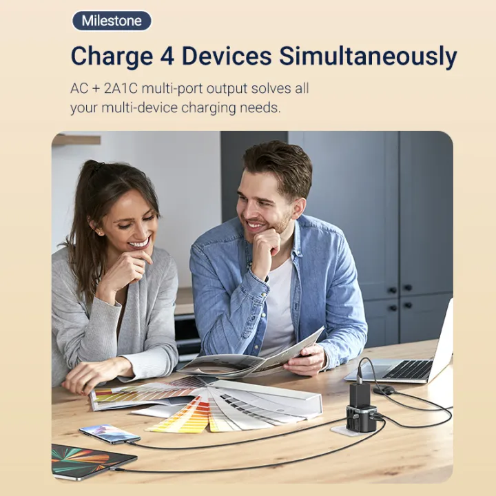 Vention%2020W%20Global%20Travel%20Charger%20Plug%20AC%20+%20USB%202%20in%201%20Fast%20Charging%20Power%20Wall%20Charger%20Type-C%20and%20Dual%20USB%20A%20%20Port%208%20in%201%20Adapter%20for%20iPhone%2016%2015%20Laptop%20PD%20Charger%20Quick%20Charge%20Universal%20Socket%20-%20Image%204