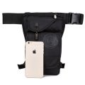 High Quality Nylon Rider Leg Bag For Men Hip Drop Messenger Shoulder Travel Trekking Motorcycle Assault Fanny Waist Pack Bags Black. 