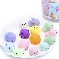 10PCs Squishy Toy Cute Animal Stress Ball Mochi Toy Stress Relief Toys Fun Gifts with Stress Relief Toys Squeeze Toys. 