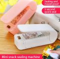 Portable/Mini Sealer Sealing Machine for Plastic Bags Sealing Food Preservation Kitchen Storage Hand Press Bag Sealer Pack. 
