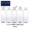 05 Pcs / 100 ml / Plastic Empty Bottle / Plastic Bottles / Plastic Dropper Bottles. 