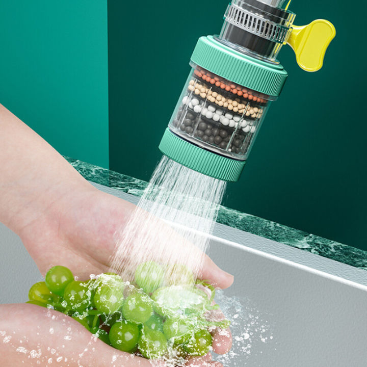 Houseeker%20360%C2%B0Rotating%20Faucet%20Extender%20Shower%20Kitchen%20Faucet%20Booster%20Water%20Filter%20Tap%20Head%20Nozzle%20Activated%20Carbon%20Water%20Purifier%20-%20Image%206