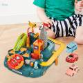 Toy Vehicles Playset 6 Settings for Funny Driving Wheel Interactive Educational Toys. 