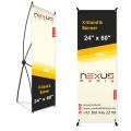 X stand banner Flex StandeeX stand banner Flex Standee Display Stand 2x5 feet for Marketing Promotions Flex Standee X Display Stand without PanaFlex. 