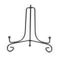 Iron Display Stand Black Iron Easel Plate Display Photo Holder Stand, Displays Picture Frames, Cookbooks, Decorative Plates. 