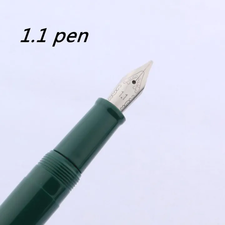992 Fountain Pen Duckbill Gothic art plastic Dark green Office school ink pens