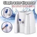 Water Dispenser Table Top  Countertop with Transparent Plastic Water Dispenser Bottle 19 Litres. 