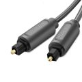 UGREN Optical Audio Cable Toslink SPDIF Coaxial Cable (1M). 