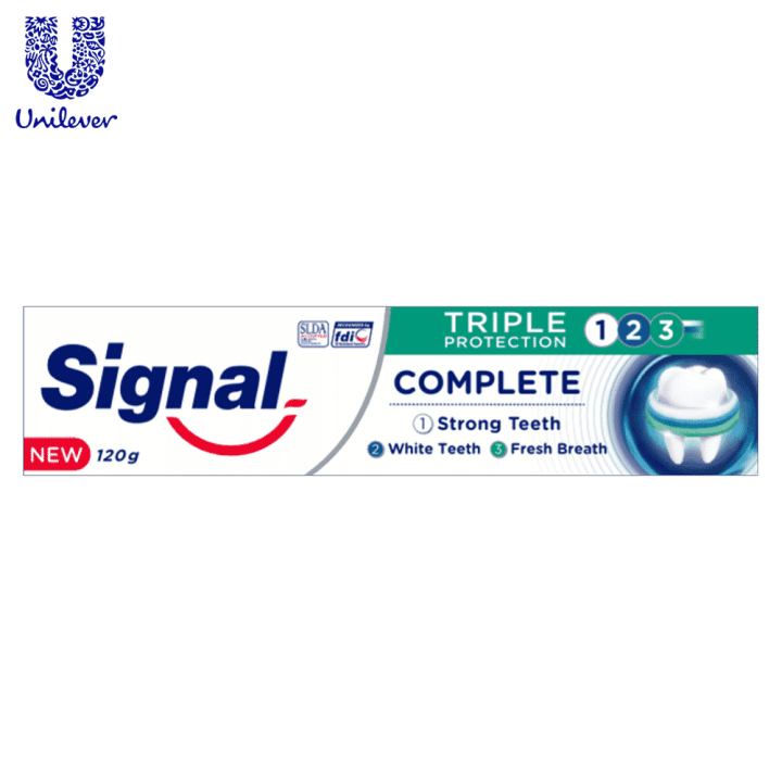 【Special offer】 Signal Triple Protection 123 Toothpaste, 120g