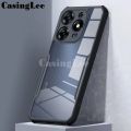 For infinix Hot 40i Case Transparent Clear Air Protector Soft Frame Hard Armor for infinix Hot 40i Back Cover Phone Cases. 