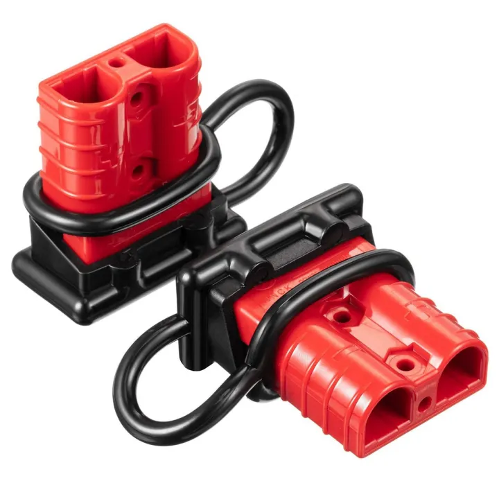 2Pcs%206-10%20Gauge%20Battery%20Quick%20Connector/Disconnect%2050A%2012-36V%20Battery%20Jumper%20Cable%20Plug%20Connector%20Kit%20Battery%20Quick%20Plug%20-%20Image%203