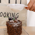 Plastic Fine Mesh Scoop Strainer Colander Flour Sieve With Handle Juice Tea Strainer Kitchen Accessories Handheld Screen Meshes 1Pcs. 