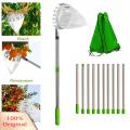 SuperRide Lightweight Fruit Picker Adjustable Length Stainless Steel Fruit Picker for Easy Harvesting Ideal for Apples Mangoes Lemons Oranges Orchard Tool for Fruit Picker Telesc c Pole. 