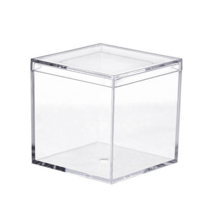 1/3PCS%20Transparent%20Acrylic%20Plastic%20Square%20Cube%20Box%20With%20Lids%20Durable%20Candy%20Box%20Multiple%20Uses%20Transparent%20Case%20Home%20Organizer%20Container%20-%20Image%209