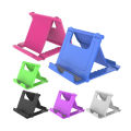Portable Plastic Desk Foldable Phone Holder/Multi-angle Adjustment Table Tablet Stand/Universal Cellphone Stand Holder. 