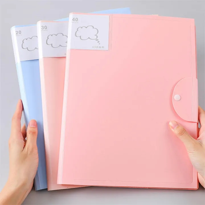 A3%20Size%20Document%20Bag%20Portable%2040%20Pages%20Storage%20Holder%20File%20Folder%2030%20Pages%20Waterproof%20Paper%20Organizer%20for%20Document%20Protection%20-%20Image%203