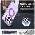 Lereach Colorful Matte Transparent Case for Xiaomi 15T Pro 15T Anti-fingerprints PC Hard Back Cover Phone Case. 