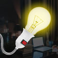 E27 Lamp Base Universal EU US Plug Bulb Holder With Switch Adjustable Socket Holder Energy Saving LED Desk Bulb Base Converter 1Pcs. 