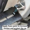 Universal Foldable Auxiliary Pedal Roof Foldable Car Vehicle Folding Step Ladder Metal Foot Pegs Easy Access Car Accessories-（We）. 