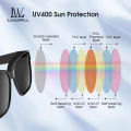 LouisWill 2 In 1 Sunglasses Polarized Sunglasses Vertical Rice Nail Sunglasses Nearsightedness Set Over Glasses Unisex Wraparound Glasses Fashion  Wear Over Glasses for Men and Women For Outdoor Driving Fishing. 
