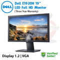 Monitor 19" LED D E L L E1920H. 