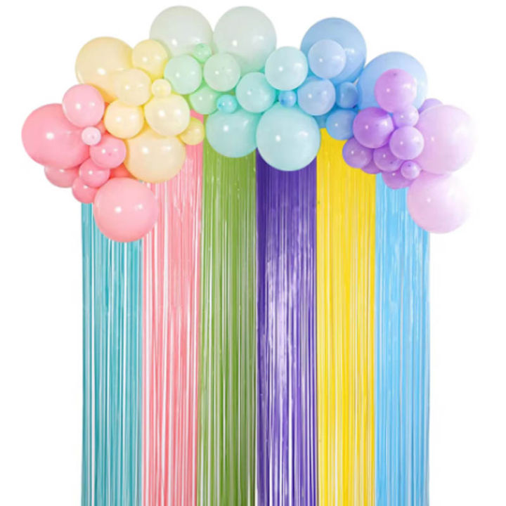 Birthday%20Pastel%20Color%20Foil%20Curtain%20Fringe%20Party%20Backdrops%20Balloons%20pastal%20Curtain%20-%20Image%202