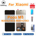 LCD No Frame For Xiaomi Poco M3 Display Touch Screen Digitizer Assembly Replacement Parts M2010J19CG M2010J19CI. 