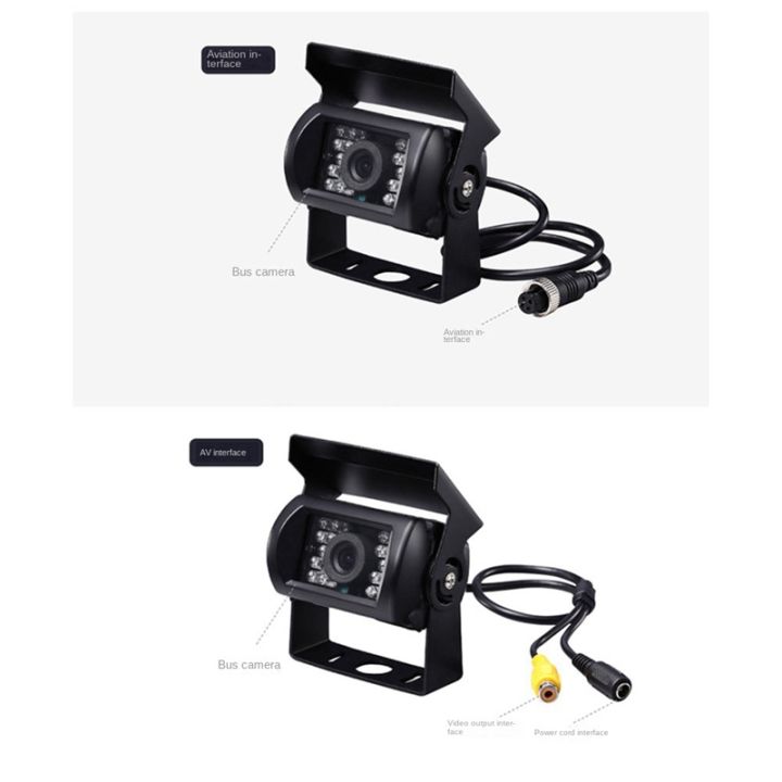 Waterproof 18 LED Car Rear View Reversing Parking Backup Camera IR ...