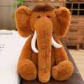 70cm Giant Elephant Teddy Bear Plush Toys Mammoth with Long Nose Soft Fur Stuffed Elephant Dolls for Kids Plush Animal Toys. 