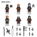 【New Trend】Compatible with LEGO Naruto Building Blocks Naruto Akatsuki Uchiha Obito Sasuke Educational Assembly Toys Minifigures. 