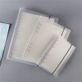 A5 A6 A7 Transparent Folder Loose Leaf Binder Ring Binder Notebook Inner Core Cover Journal Planner Stationery Office Supplies. 