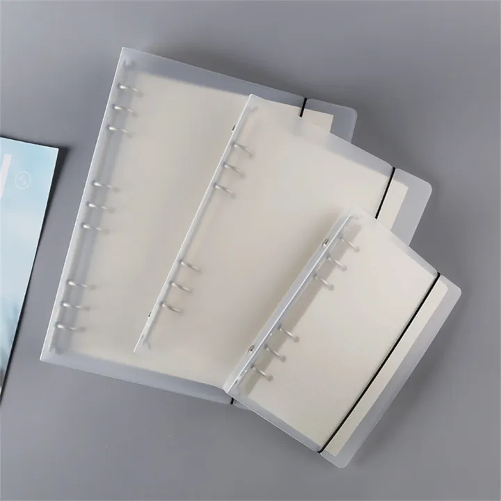 A5%20A6%20A7%20Transparent%20Folder%20Loose%20Leaf%20Binder%20Ring%20Binder%20Notebook%20Inner%20Core%20Cover%20Journal%20Planner%20Stationery%20Office%20Supplies%20-%20Image%203