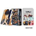 60pcs/Set Anime Haikyuu!! Figures Card Hinata Shoyo Photo Cards LOMO Card Photocard For Fans Collection Gift. 