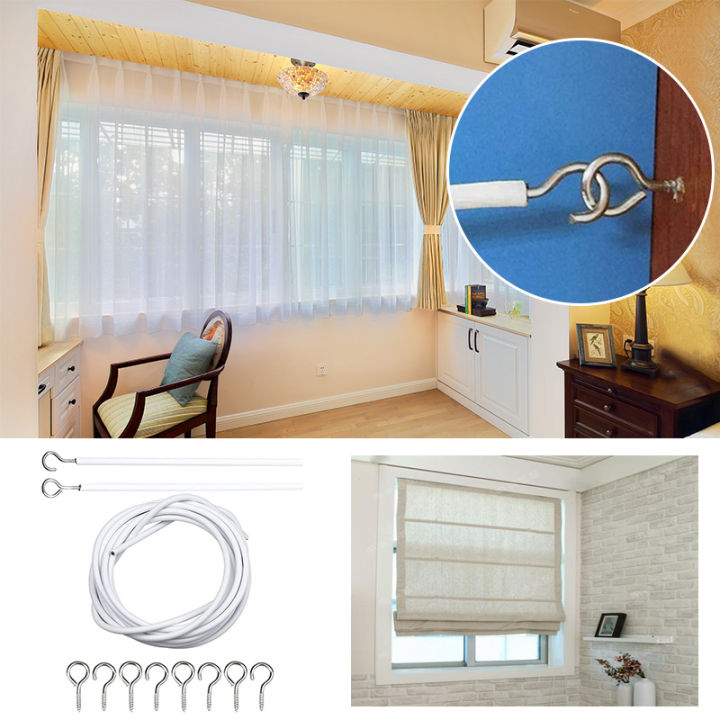 5M%20Curtain%20Wire%20Set%20Windows%20Wall%20Fanging%20Line%20Window%20Cord%20Wire%20PVC-coated%20White%20Curtain%20Household%20Accessories%201Set%20-%20Image%205