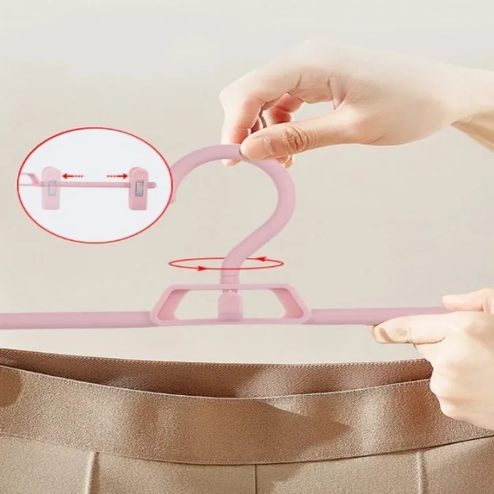 %5BREADY%20STOCK%5D%20Split-new%201pcs%20Multifunctional%20High-quality%20Clothes%20Hanger%20/%20Non-Slip%20Trousers%20Rack%20Clip%20/%20Clothespin%20Pants%20Clamp%20with%20Swivel%20Hook%20/%20Home%20Office%20Multifunction%20Wall%20Racks%20-%20Image%208