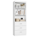 VTEC FURNITURE Modern Home Office Bookcase / File Cupboard / Storage Rack. 