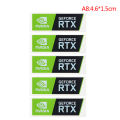 5PCS New NVIDIA GTX GEFORCE Laptop Desktop Label Decorative Sticker. 