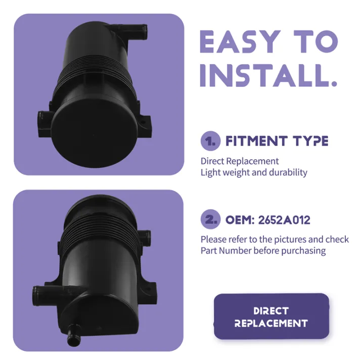 ARELENE%202652A012%20Excavator%20Crankcase%20Exhaust%20Gas%20Filter%20Canister%20Breather%20Engine%20for%20428F%20-%20Image%203