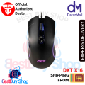 Fantech X16 v2 THOR II ▎ DXT X16 ( Low Price) Macro Chroma Running RGB Gaming Mouse. 