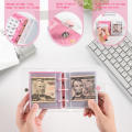 Pvc Savings Binder Binder Mini Budget Binder Waterproof Cash Envelope Wallet for Money Savings Challenge Personal Finance Home. 