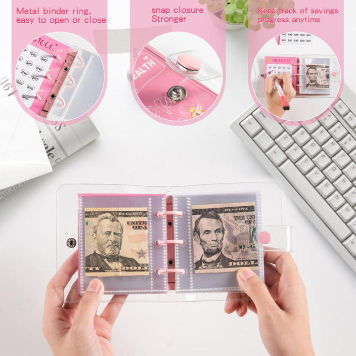 Pvc%20Savings%20Binder%20Binder%20Mini%20Budget%20Binder%20Waterproof%20Cash%20Envelope%20Wallet%20for%20Money%20Savings%20Challenge%20Personal%20Finance%20Home%20-%20Image%206